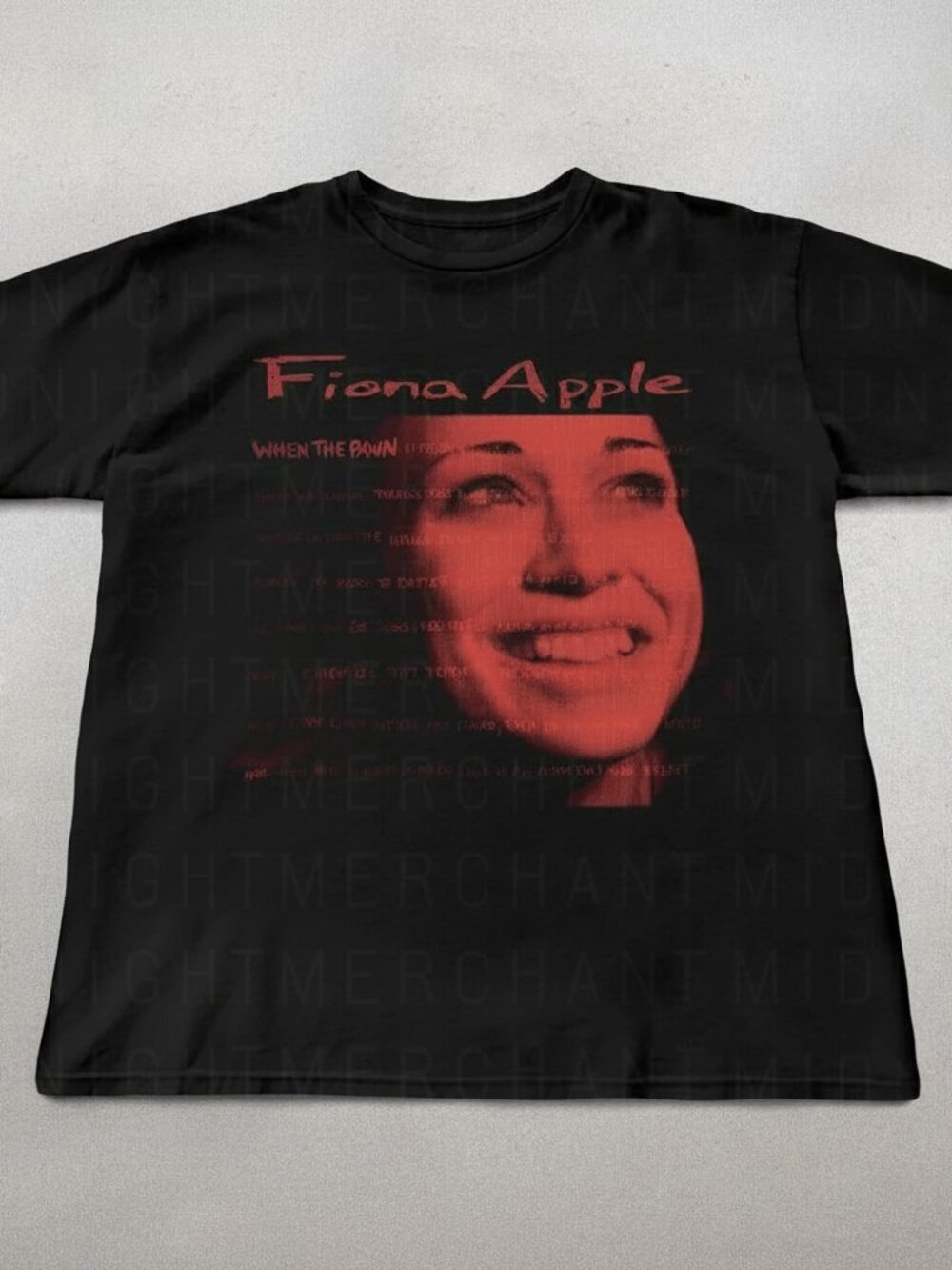 Vintage Fiona Apple Graphic Tee – Retro Indie Music Shirt, Aesthetic Black